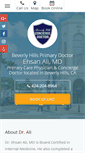 Mobile Screenshot of beverlyhillsprimarydoctor.com